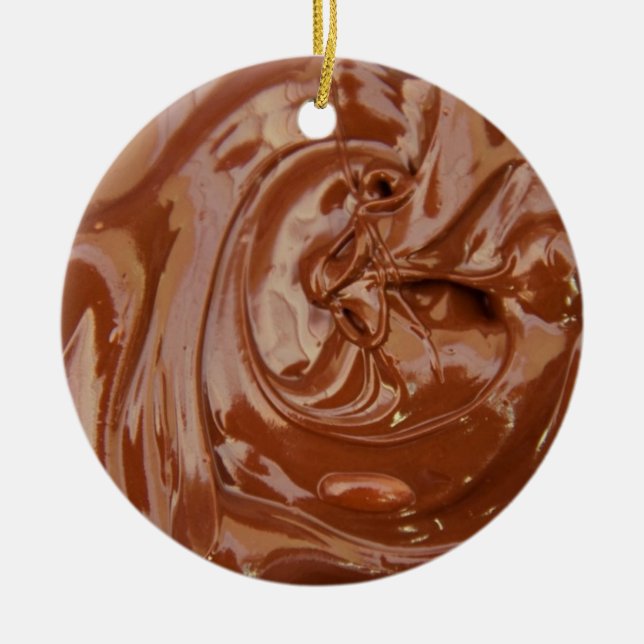 Melted Chocolate Ornament (Front)