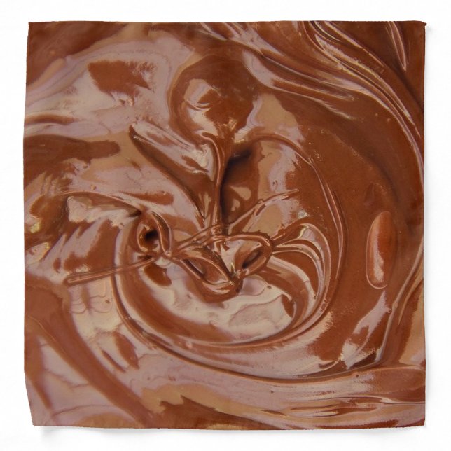 Melted Chocolate Texture Bandana (Front)