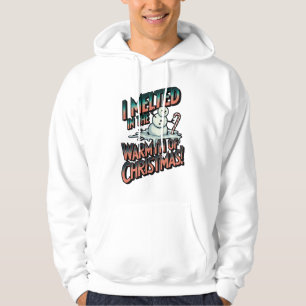 Melted Christmas snowman Hoodie