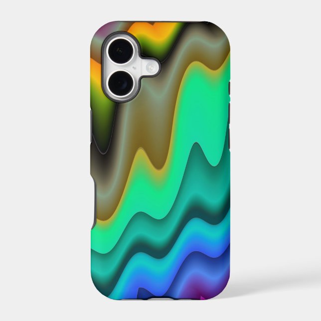 Melted Color Iphone Case (Back)