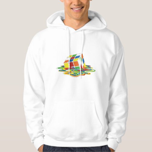 Melted Colored Cubes Hoodie