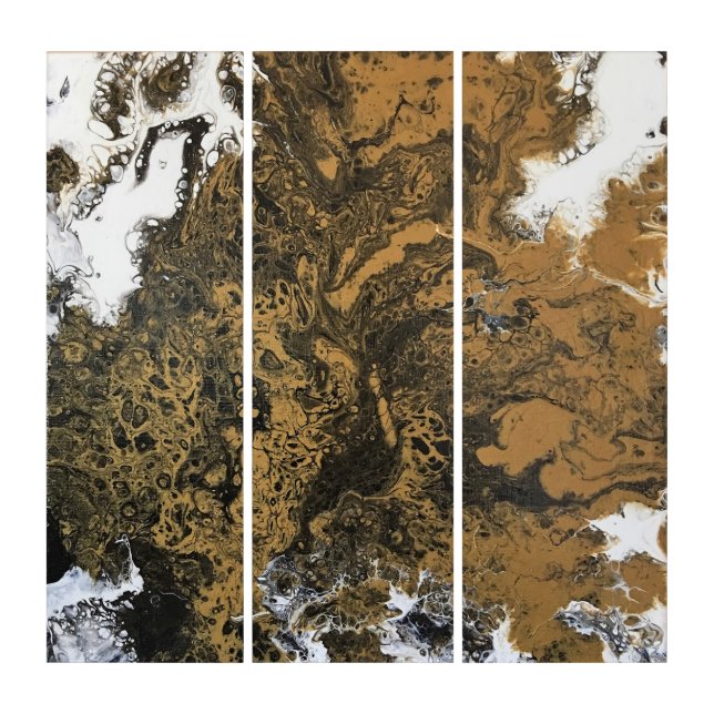 Melted Crayon Series - Exotic Nights as Triptych (Front)