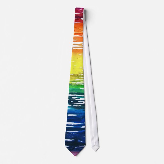 Melted Crayon Tie (Front)