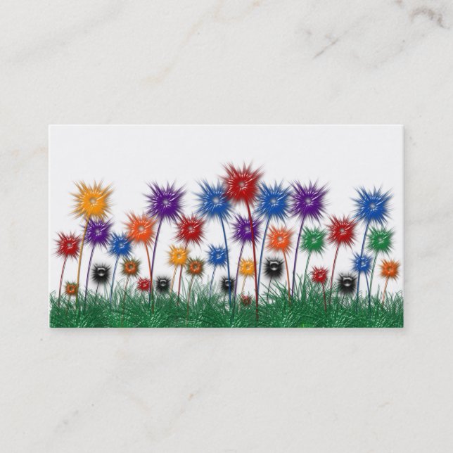 melted lifesavers business card (Front)