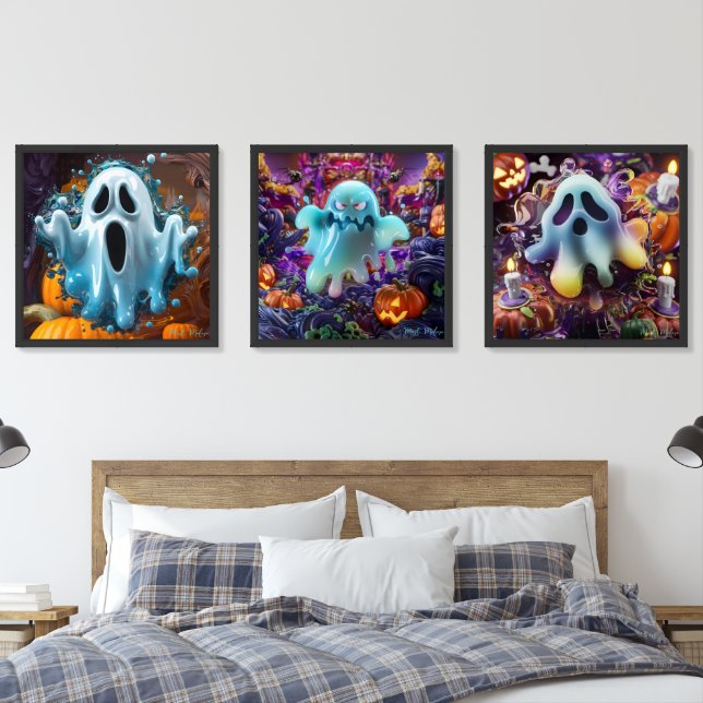 Melted Phantom Wall Art Sets (Bedroom)