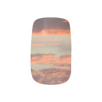 Melted Sunset Minx Nail Wraps by MaKaysProductions at Zazzle