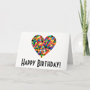 Melting Bead Lover Birthday Card