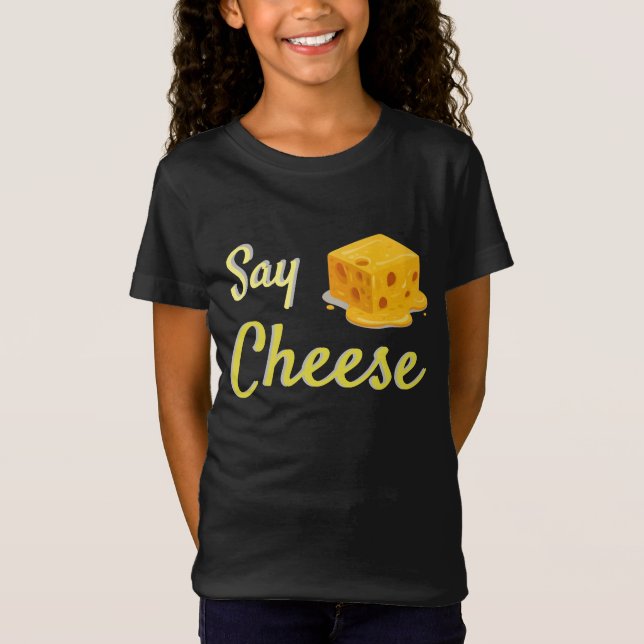 Melting  cheese - funny quote T-Shirt (Front)