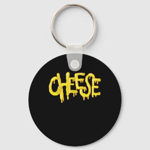 melting cheese keychain