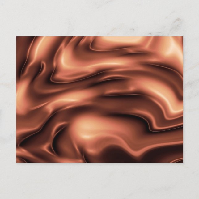 Melting chocolate postcard (Front)