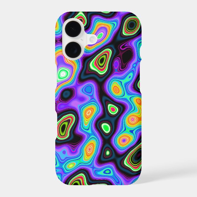 Melting Colors Iphone Case (Back)