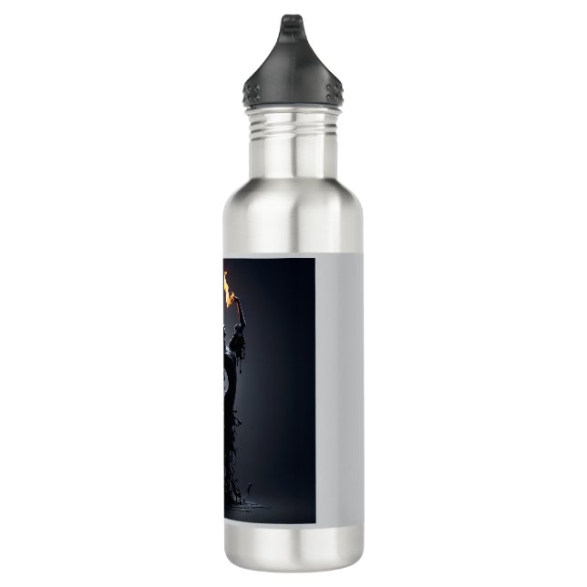 Melting Flamenco Dancer  Stainless Steel Water Bottle (Right)