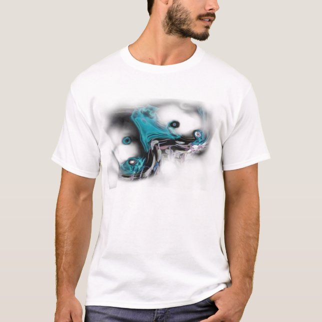 Melting Flowers T-Shirt (Front)