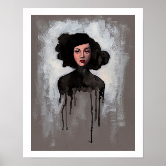 Melting Girl Poster (Front)