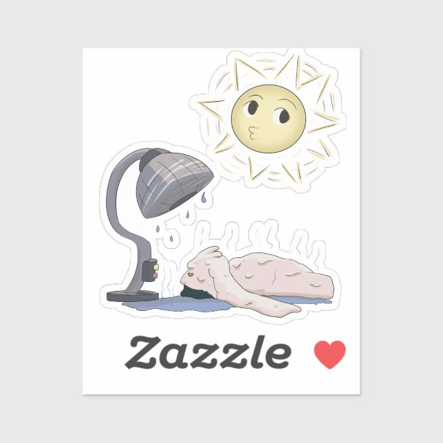 Melting Hac Sticker (Sheet)