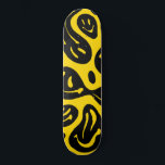 Melting Happy Face  Skateboard<br><div class="desc">Get this custom skate design today!</div>