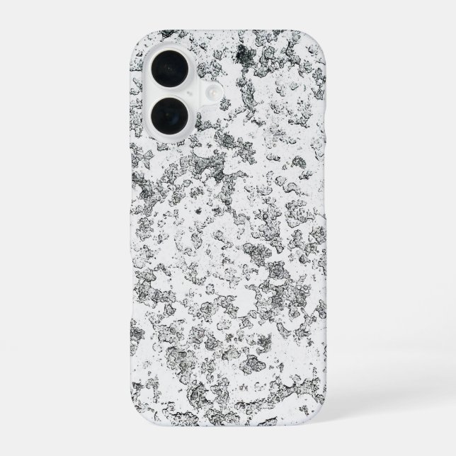 Melting ice on the glass iPhone case (Back)