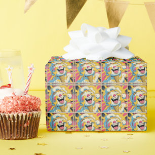 Melting Joy – Ice Cream Pop Art Explosion Wrapping Paper