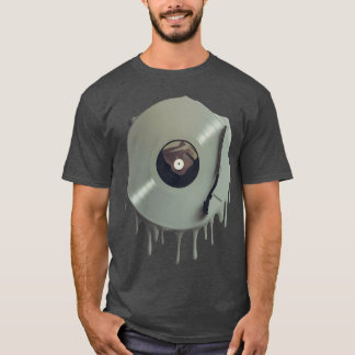Melting music record boy T-Shirt