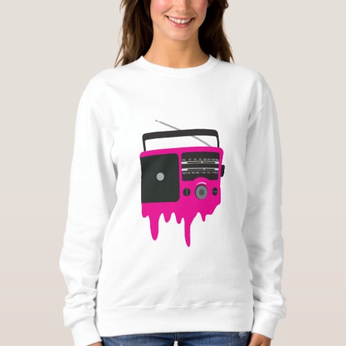 Melting Pink Radio Sweatshirt