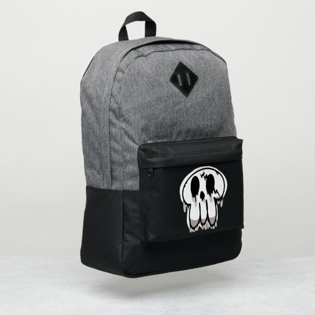 Melting Skull Backpack (Left Corner)