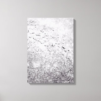Melting Snow Canvas Print