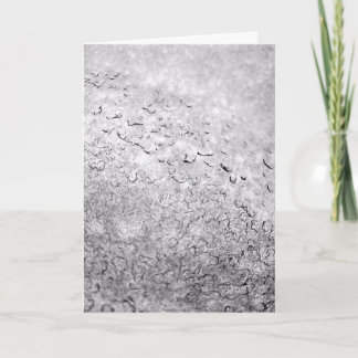 Melting Snow Thank You Card