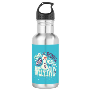 Melting Stainless Steel Water Bottle