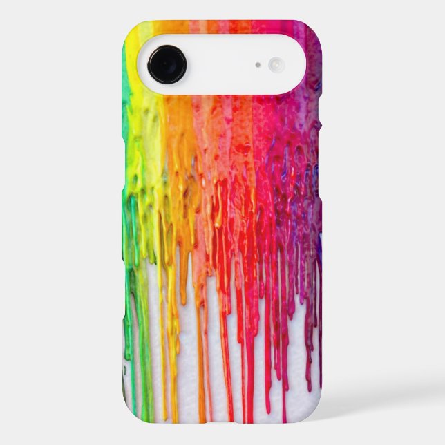 melting wax DROID RAZR phone case (Back)