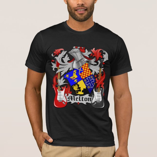 Melton Boys Family Crest T-Shirt (Front)