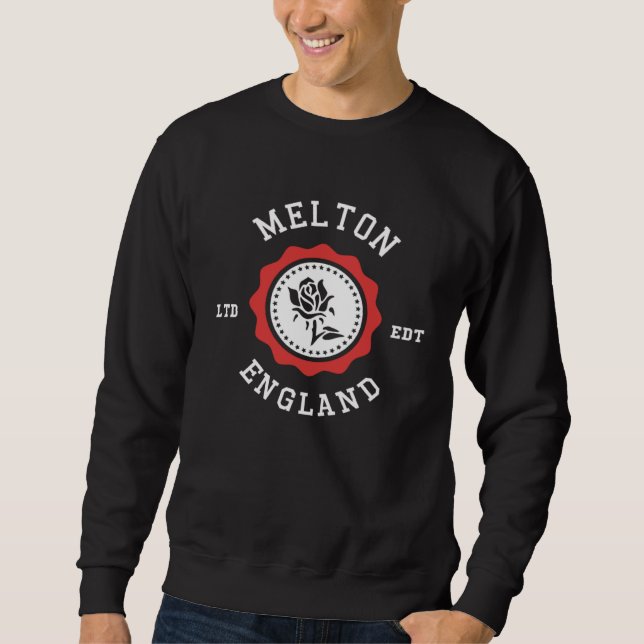 MELTON England Rose Badge Sweatshirt (Front)