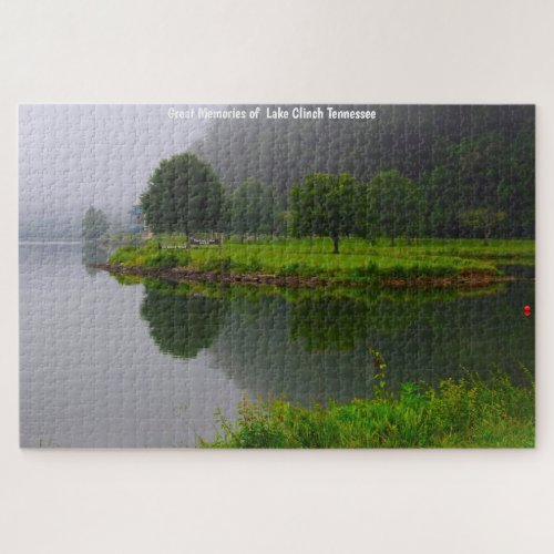 Melton Lake Clinch Lake Tennessee Jigsaw Puzzle