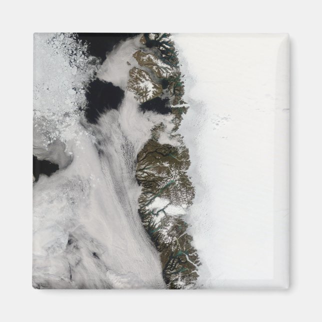 Meltwater ponds along Greenland West Coast Magnet (Front)