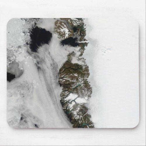 Meltwater ponds along Greenland West Coast Mouse Pad