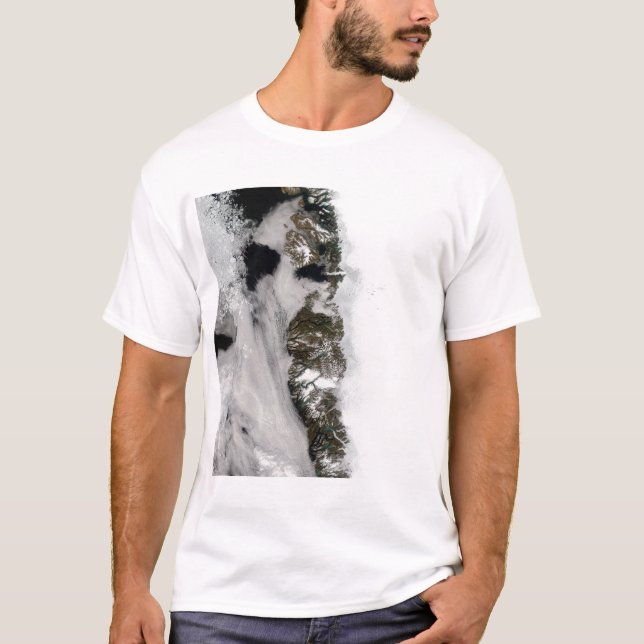 Meltwater ponds along Greenland West Coast T-Shirt (Front)
