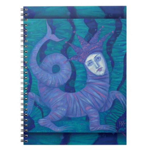 Melusine Melusina fantasy surreal water spirit Notebook