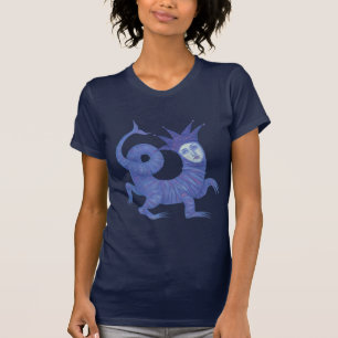 Melusine, Underwater Magical Creature, Fantasy Art T-Shirt