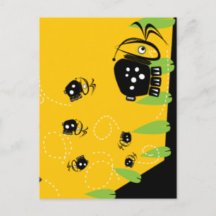 Melva the Bug Postcard