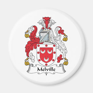 Melville Family Crest Magnet