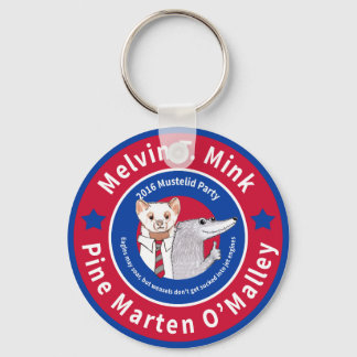 Melvin T. Mink keychain