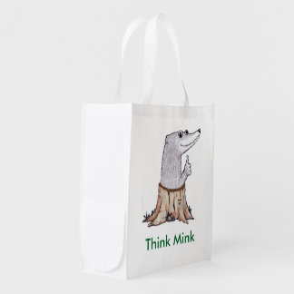 Melvin T. Mink reusable shopping bag