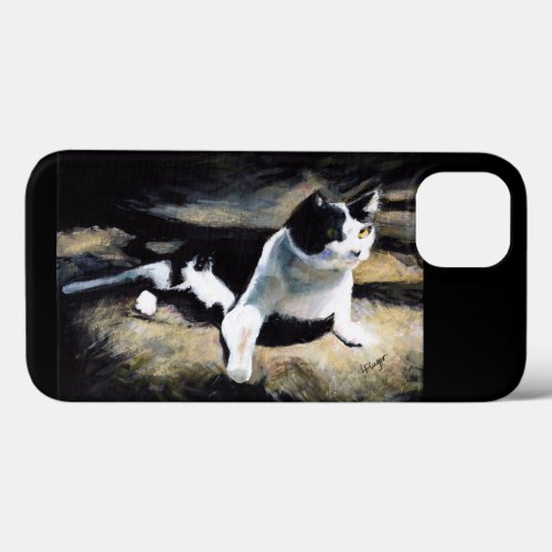 Melvin the Cat Fine Art iPhone 13 Case
