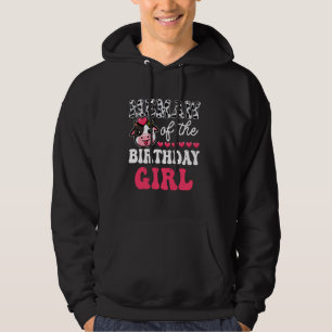 Memaw of The Birthday Girl Funny Cow Family Matchi Hoodie