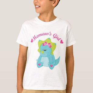 Memaws Girl Dinosaur T-Shirt