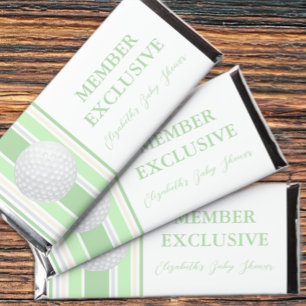 Member Exclusive Preppy Baby Shower Hershey Bar Favors