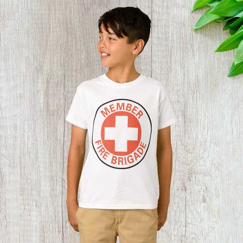 Member Fire Brigade Sign T_Shirt