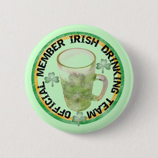 Member Irish Drinking Team Tshirts and Gifts Button