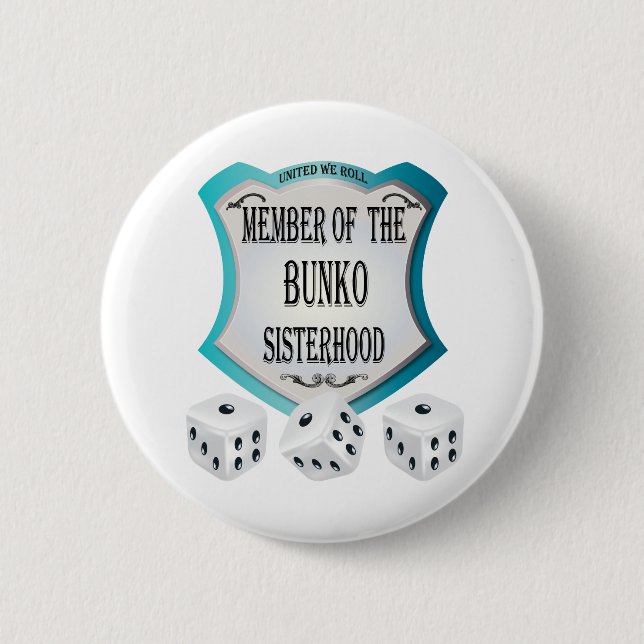 Member of the Bunko Sisterhood Button (Front)