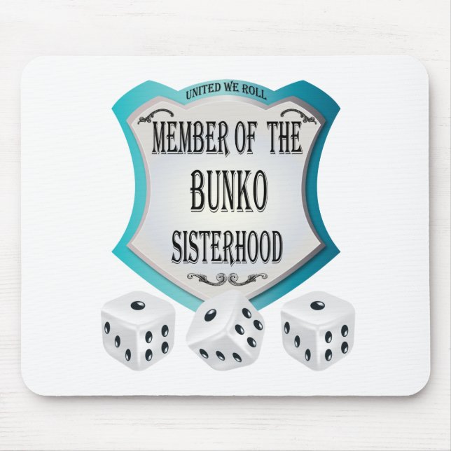 Member of the Bunko Sisterhood Mouse Pad (Front)