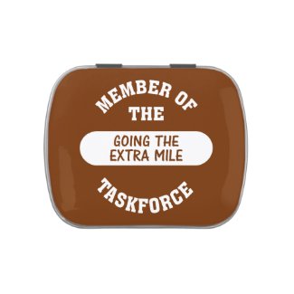 Member of the Going the Extra Mile Task Force Jelly Belly Tins